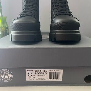 Palladium Women’s Black Revolt H TX Shoes